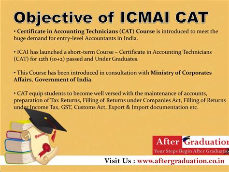 Ppt Icmai Cat Certificate In Accounting Technicians Course Jan 2018