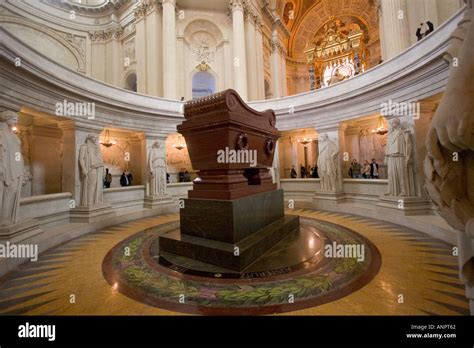 The Tomb Of Napoleon Bonaparte In The Hotel Des Invalides Paris France