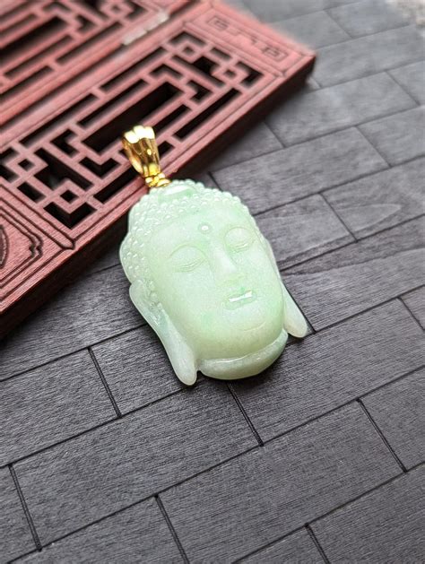 Green Jade Buddha Head – JADE BROTHERS JEWELRY