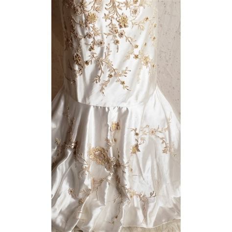 Sue Wong Dresses Sue Wong Nocturne Wedding Gown Maxi Dress Ivory