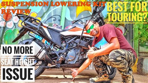 Zedling Suspension Lowering Kit Review On Ktm Adventure Great For