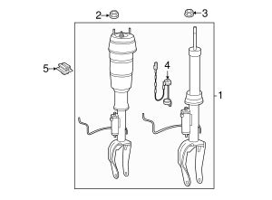 Mercedes Benz Suspension Shock Absorber Nut