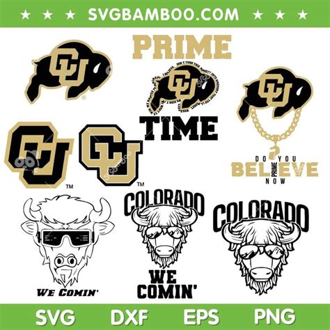 Colorado Buffalo Svg Bundle