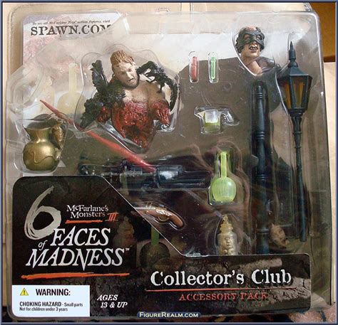 6 Faces Of Madness Accessory Pack Mcfarlanes Monsters Accessories