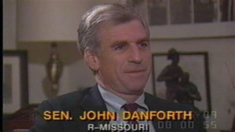 Life and Career of John Danforth | C-SPAN.org