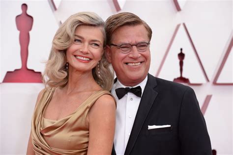 Paulina Porizkova & Aaron Sorkin Sparks Dating Rumors as They Attend Oscars Red Carpet Together