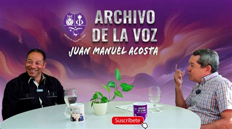 Juan Manuel Acosta Archivo De La Voz Escuela De Filosof A Uasd