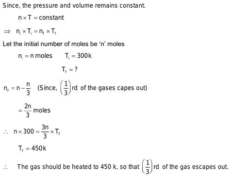 A Gas Is Filled In A Vessel At 27 Celsius To What Temperature Should