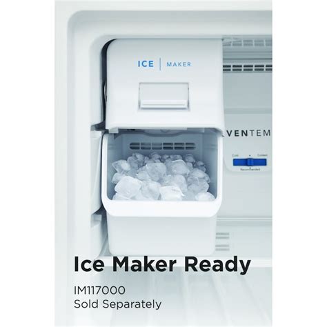 Frigidaire 183 Cu Ft Top Freezer Refrigerator Stainless Steel Garage