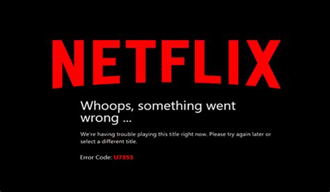 Common Netflix Error Codes What Do They Mean And How To Fix