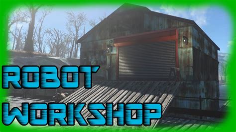 cada vez Dirigir Intenso robot workshop fallout 4 Odiseo síndrome lote