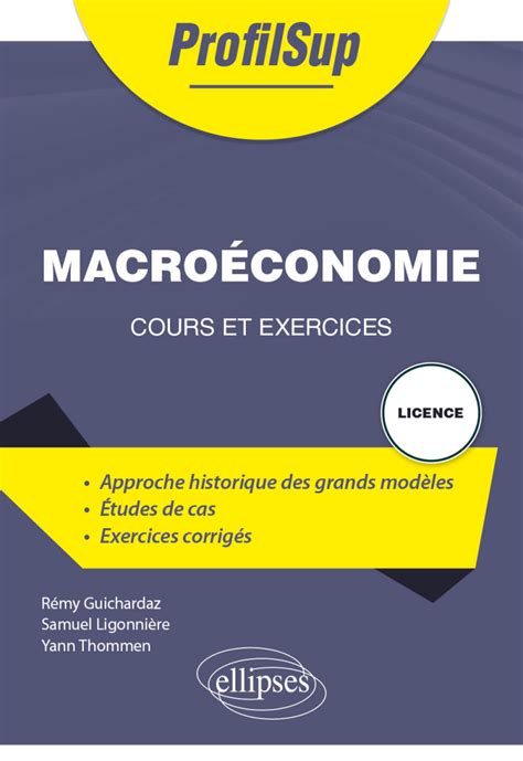 Macroéconomie Cours Et Exercices