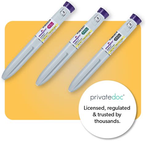 Mounjaro Weight Loss Injection Pen UK PrivateDoc