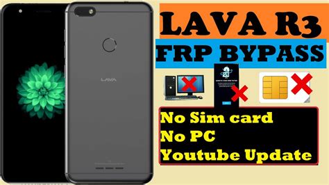 Lava R3 FRP BYPASS Youtube Update 2021 Lava R3 Google Account Bypass