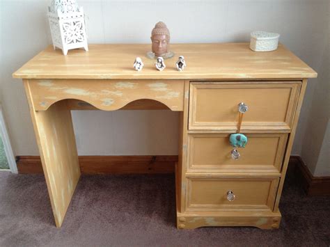 Gorgeous Shabby Chic Dressing Table Painted In Annie Sloan Cream And