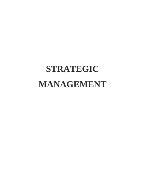 Methods Of Development In Strategic Management Desklib