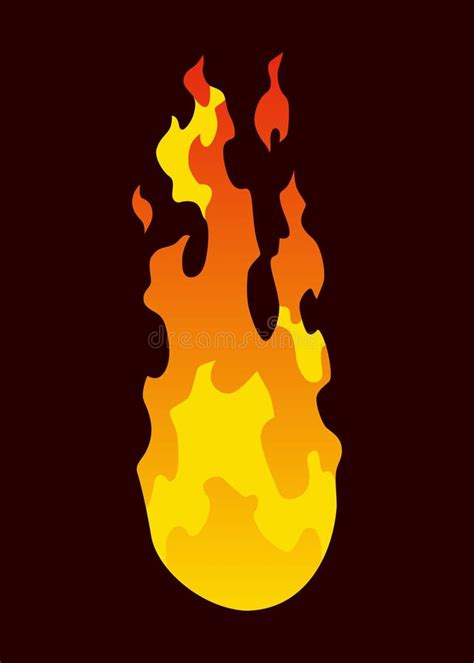 Fire Animation Sprite Red And Orange Fire Flame Hot Flaming Element