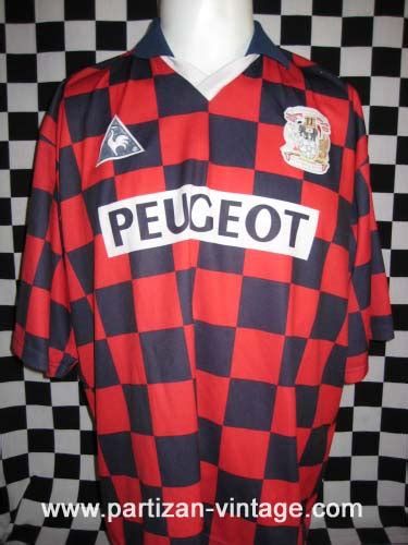 Coventry City Away Football Shirt Sponsored By Peugeot