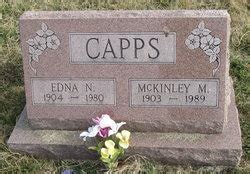 Mckinley Newton Capps M Morial Find A Grave