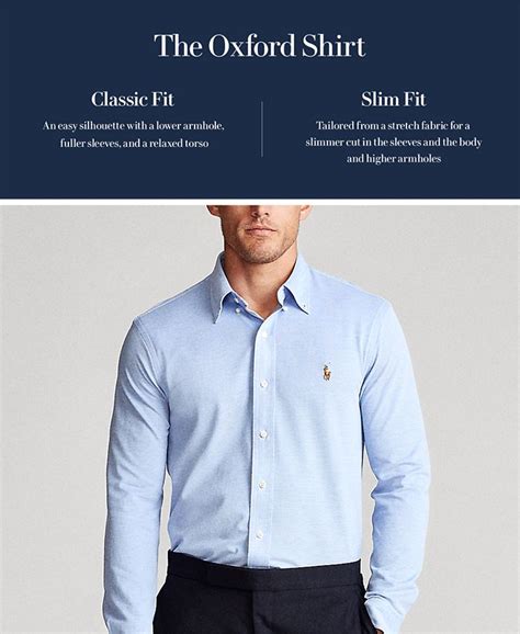 Polo Ralph Lauren Slim Fit Stretch Oxford Shirt Macys