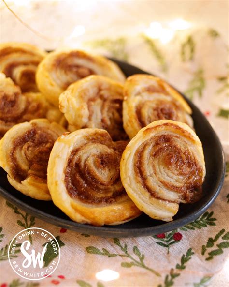 Easy Cinnamon Puff Pastry Swirls Sew White