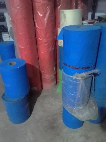 Blue Pp Spunbond Non Woven Fabric Vergin At Rs Kg Ssmms Fabric In