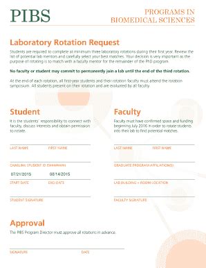 Fillable Online Biomed Med Miami Rotation Authorization Request Form