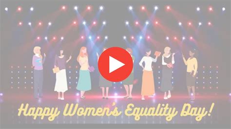 Happy Womens Equality Day 2022 Youtube