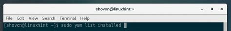C Mo Listar Los Paquetes Instalados En Centos Linux Hint Arquidia