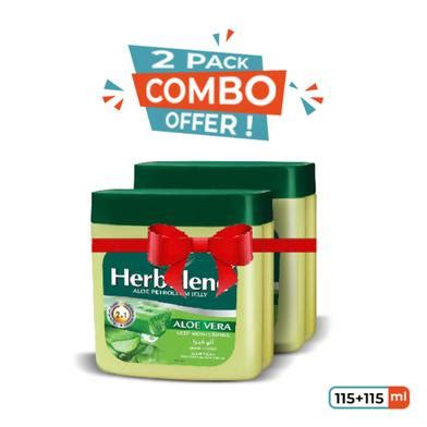 Combo Herbolene Aloe Petroleum Jelly Plus Ml Dabur Rokomari