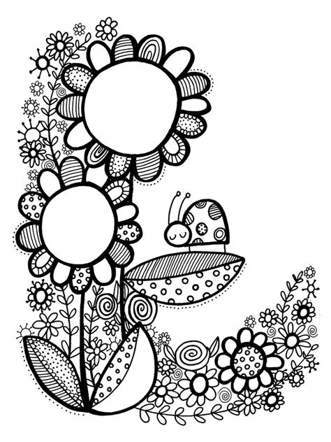 Coloring Book For Adults Doodles Zentangles Zentangle Art Zentangle