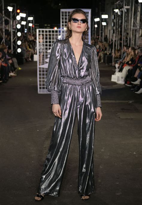 Power Shoulders And Tiny Bags Dominated The First Street Runway Of Mfw