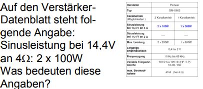 Lernkartei Fahrzeugdiagnostiker Z Gr Akustik Soundsystem Lms