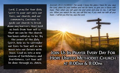 Breakthrough Prayer – Hope United Methodist Church Eau Claire, WI