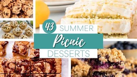 43 Best Picnic Desserts Budgeting For Bliss