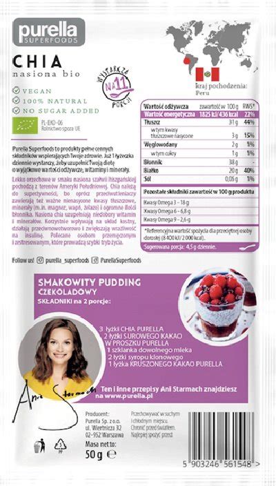 Chia Bio G Purella Superfoods Sklep Empik