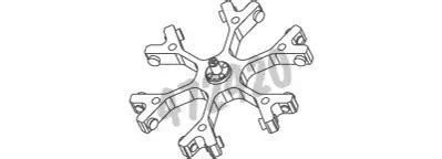 Rotor modèle 4446 pour centrifugeuse de paillasse ROTANTA 460