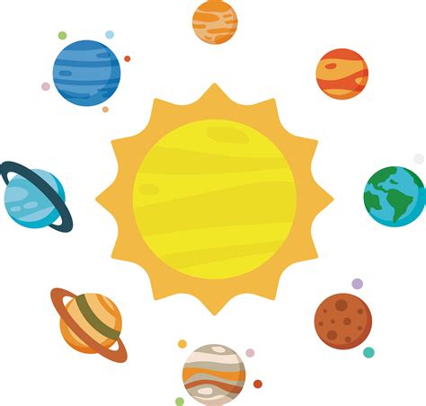 Solar System Planet Clip art - Astronomy solar system png download ...