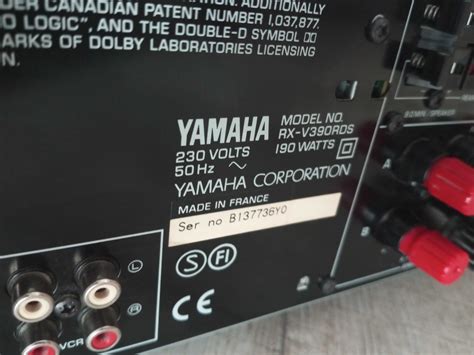 Yamaha Rx V390 Rds Amplituner Wschowa • Olx Pl