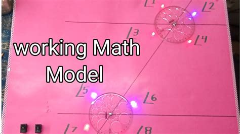 Working Maths Model Transversal Line Model Tlm Math Model