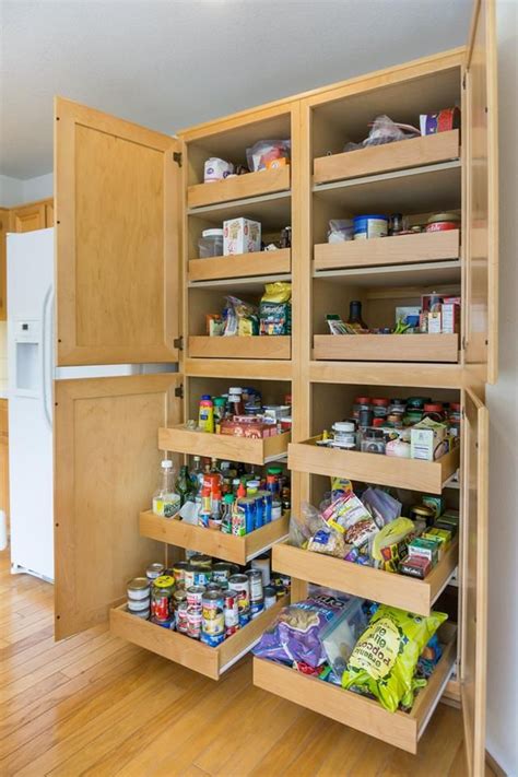 Pantry Pull Out Shelves Diy Pantry Shelves Shelves Kitchen Cabinet