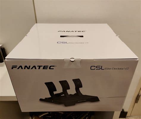 Bnib Fanatec Csl Elite V2 Load Cell Pedals Three Pedal Set Fully