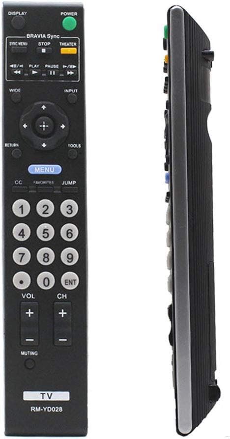 Amazon RM YD028 Replaced Remote For Sony TV KDL40V5100 KDL26L5000