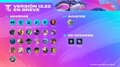 Tft Notas Del Parche 12 22 El último Del Set 7 Codigoesports