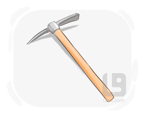 Definition & Meaning of "Pickaxe" | LanGeek