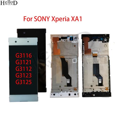 100 Tested Full Screen For SONY Xperia XA1 G3116 G3121 G3112 G3123