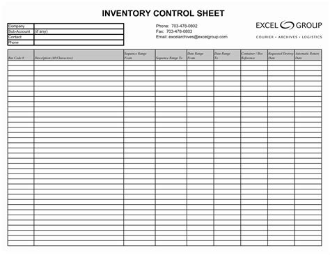 Small Business Inventory Spreadsheet Template Simple Templates For for ...