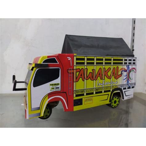 Jual Miniatur Truk Tawakal Tanpa Lampu Shopee Indonesia