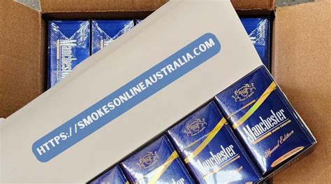 experience manchester blue special edition cigarettes smokes