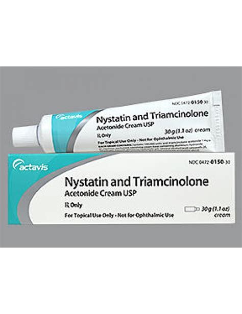 NYSTATIN/TRIAMCINOLONE CREAM (MYCOLOG II) 30GM